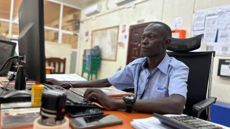 Manowa Malika, Junior Accountant with MAF in South Sudan