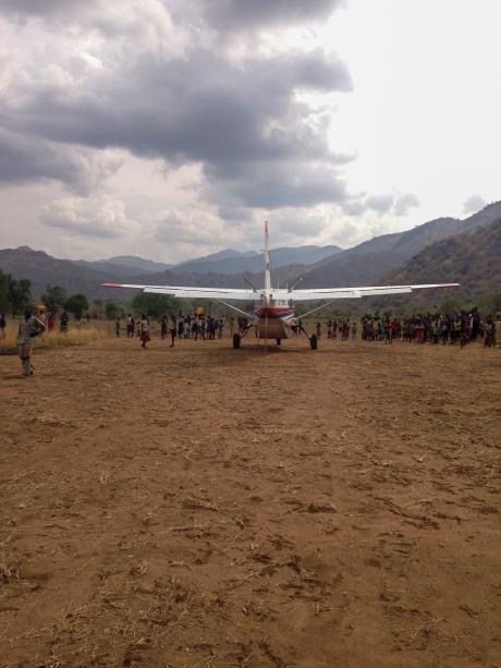 On the ground in Arilo Eastern Equatoria State