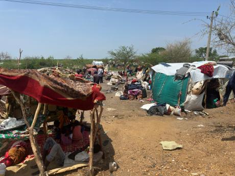 Refugee camp in Renk