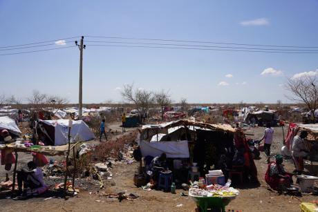 Refugee camp in Renk