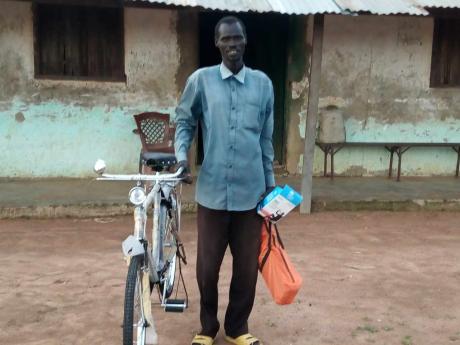 Evangelists can now reach villages by bicycle for mission