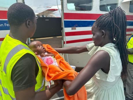 Baby Achirin and Mama Ayen 