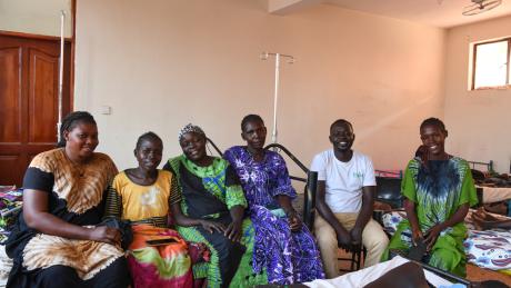 Tensa reunited with family