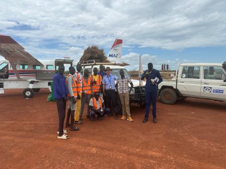 Iisakki Saari and with Tearfund team